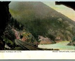 Canadian Pacific CPR Four Tunnels British Columbia Canada UNP DB Postcar... - $7.13