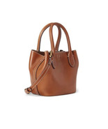 Small Leather Polo Ralph Lauren  Bellport Tote Leather - cuoio  $398 - $287.09