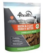 4health 10332431 Lamb &amp; Rice, Skin &amp; Coat Jerky Bite Treat for Dogs - 22... - £22.06 GBP