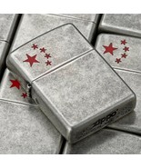 Cool 5 Star Antique Silver Plate Zippo Lighter  - $699.36 MXN