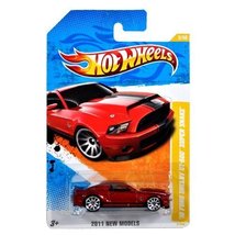 Hot Wheels 2011-003 New Models &#39;10 Ford Shelby GT-500 Super Snake RED 1:... - £16.10 GBP
