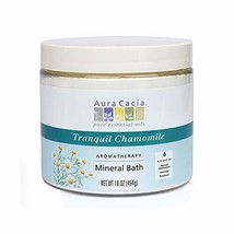 Aura Cacia Tranquil Chamomile Aromatherapy Mineral Bath | 16 oz. Jar - $17.90