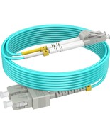 RamboCables 30m(98ft) OM4 SC LC Fiber Patch Cables MMF Multimode - £14.60 GBP