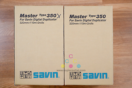 Lot of 2 Savin 4555 Type 350 Thermal Master Savin 3350DNP 3360DNP 893021... - $99.00