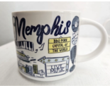 Starbucks Memphis 14oz Mug Been There Series Music Blue - $23.74
