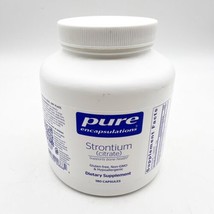 Pure Encapsulations Strontium citrate Supplement - 180 Capsules - Exp 8/24 - $48.00