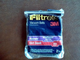 filtrete 3M vacuum belts hoover wind tunnel style 160 ( 2 belts ) - $11.88