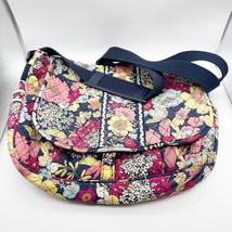 VERA BRADLEY Crossbody Messenger Purse Bag Diaper Happy Snails Floral Pa... - $505.48 MXN