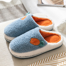 New Women Cozy Fuzzy Slippers Cute Color Match House Slides Winter Indoor Warm P - £18.61 GBP