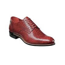 00055, Stacy Adams Leather Shoes Anaconda Print Lace Up All Colors image 2