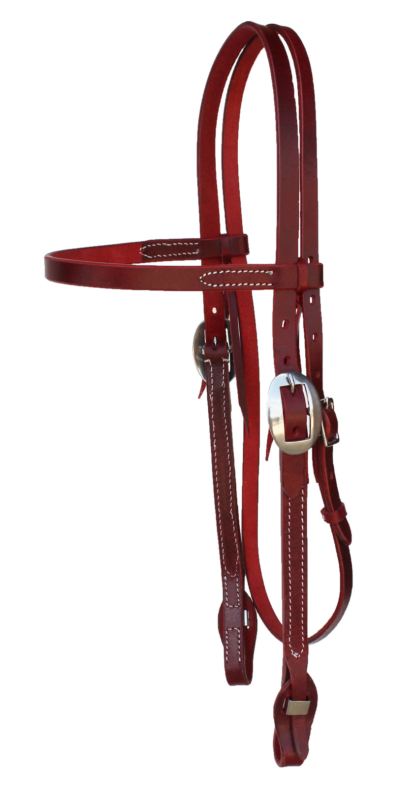 Horse Amish Western Working Tack Latigo Leather Quick Change Bridle 975L104 - £28.18 GBP