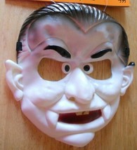 New Rubber Mask Dracula White Black Mask Hallloween - £5.34 GBP