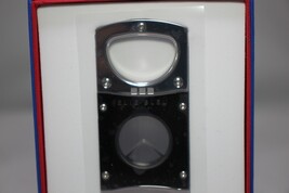 Elie Bleu Cigar Cutter Matte Black / Satin Stainless Steel  EBC1000 New image 4