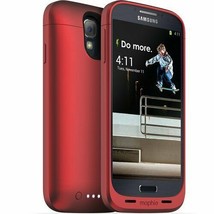 Mophie Juice Pack Battery Case for Samsung Galaxy S4 (JP-SSG4-RED) - £23.36 GBP