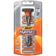 BIC Hybrid 3 Comfort, Disposable Razor with 6-Count Cartridges - $17.82