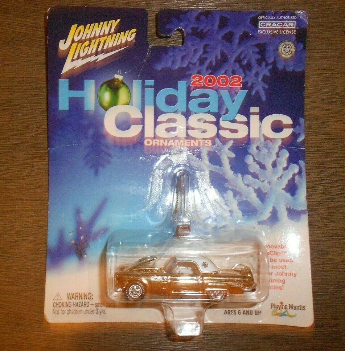 Johnny Lighnting 2002 1958 Ford Thunderbird Classic Holiday Ornament - $9.80