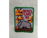 Vintage 1989 Wisconsin Devils Lake Embroidered Iron On Patch 3&quot; X 4&quot; - £19.43 GBP