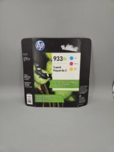 HP OfficeJet 933 XL 3 Pack Genuine Cartridges High Yield exp 5/21 - £19.63 GBP