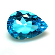 13.50 Cts Stunning Natural London Blue Topaz Pear Shape Precision Cut Loose Gems - £134.63 GBP