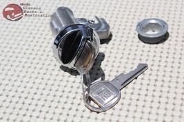 1969 Camaro Chevelle El Camino Glovebox Door Lock Key Set Oval Later Style Keys - £19.14 GBP