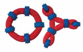 MPP Gladiator Tough Dog Toys Triple Layer Durable Chew Tugs Choose Triangle or R - £21.32 GBP+