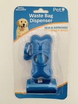 Pet Inc. Waste Bag Dispenser *NEW &amp; IMPROVED Stronger Bags* (Blue Color) - $7.84