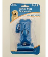 Pet Inc. Waste Bag Dispenser *NEW &amp; IMPROVED Stronger Bags* (Blue Color) - £6.19 GBP