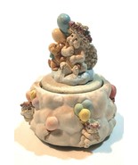WESTLAND VTG Music Box D1002 ANGEL Baby Cherub Balloons Puppy &quot;Up,  Up &amp;... - $74.81 MXN