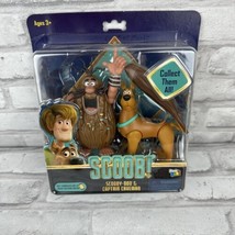 Scoob! Scooby-Doo &amp; Captain Caveman Scoob! the Movie Action Figures New Sealed - £17.56 GBP