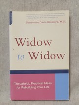 Widow To Widow - Genevieve Ginsburg - £3.15 GBP