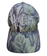 Keystone Light Strapback Adjustable Camo Unisex Hat Mountain Stitched Logo - $19.78