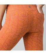 NWT New Prana Pants Leggings Back Pockets Womens XS Orange Liqueur UPF 5... - £100.46 GBP