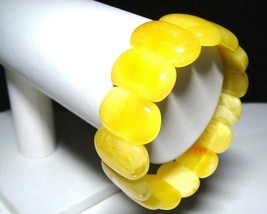 Adult Amber bracelet Natural baltic Amber  big amber stones bracelet - £277.05 GBP