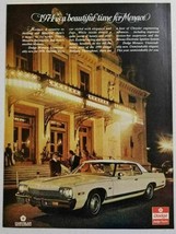 1973 Print Ad The 1974 Dodge Monaco 2-Door Car Luxury &amp; Comfort - £10.05 GBP