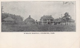 FITCHBURG MASSACHUSETTS~BUBANK-YMCA-NORMAL-WALLACE-COURT~LOT 6 1900s POS... - $8.85