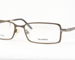 Optik Fleckenstein 4137 3 Oliva/Grigio-Argento Unico Raro Occhiali 53-16... - $76.76