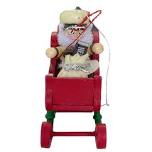 Hershey&#39;s Chocolate World Elf on Sleigh Ornament - £10.37 GBP