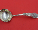 Narcissus by Unger Sterling Silver Mayonnaise Ladle w/ faint gold wash 5&quot; - £68.81 GBP