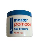 Master Pomade Hair Dressing 4 oz New Old Stock Discontinued Well Comb HTF - $28.46