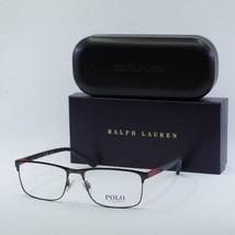 Polo Ralph Laurent PH1190 9157 Matte Dark Gunmetal 56mm Eyeglasses New Authentic - £58.32 GBP