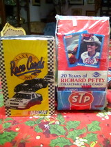 Huge Bulk Lot of 108 Unopened Nascar Racing Sports Trading Cards in Wax Pack NEW - £14.05 GBP