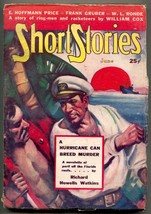 Short Stories Pulp June 1949- Hurrican Can Breed Murder- Kinstler art - $157.63