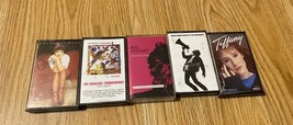 Lot  of 5-80’s Rock Pop Cassettes Rod Stewart Bryan Adams Tiffany Thunde... - $93.19 MXN
