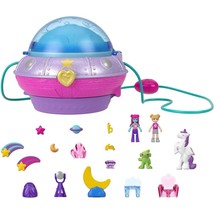 Polly Pocket Dolls and Accessories, Compact with 2 Micro Dolls, 15 Toy Pieces - £21.93 GBP