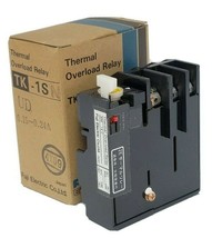 NIB FUJI ELECTRIC TK-1SN/UD 0.15-0.24A THERMAL OVERLOAD RELAY TK1SNUD - $42.95