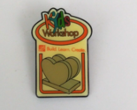 Home Depot Kids Workshop Wooden Heart Shelf Rack Lapel Hat Pin - $6.44