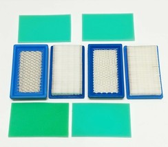 4 Air Filters + 4 Pre-Filters Compatible With Honda 17211-ZG9-M00, 17218-ZG9-M00 - $13.56