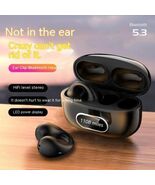 Open-Ear Clip-On Wireless Bluetooth Earbuds with Charging Case - $28.99