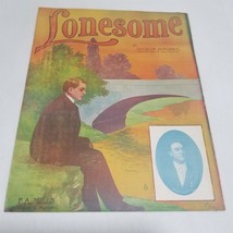 Lonesome by George Meyers Sheet Music with Jimmy Purvis pic Sheet Music - £6.37 GBP