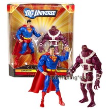 Yr 2010 Dc Universe Classics Figure Set - Power Struggle - Superman Vs. Parasite - £63.94 GBP